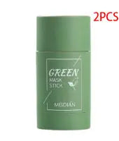 Cleansing Green Tea Mask Clay Stick Oil Control Anti-Acne Whitening Seaweed Mask Skin Care - Mary’s TT Shop