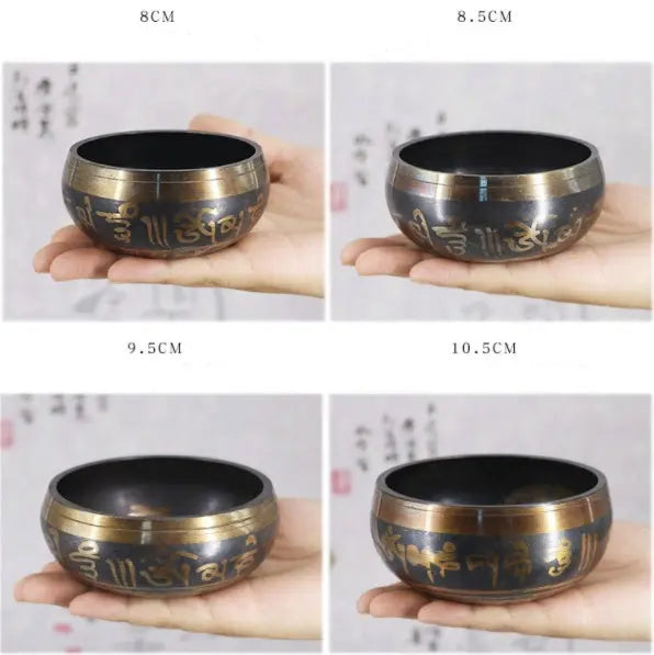 Buddha Yinbo Nibo Singing Bowl Yoga Meditation Chanting Meditation Sound Therapy Bowl - Mary’s TT Shop