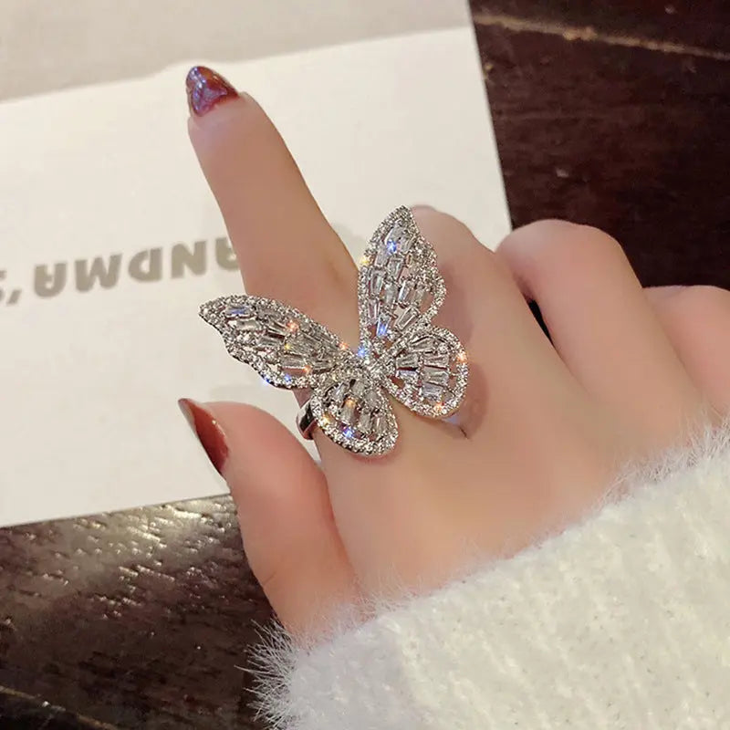 Index Finger Ring Ins Trend Korean Version Of The Net Red Cold Wind Ring - Mary’s TT Shop