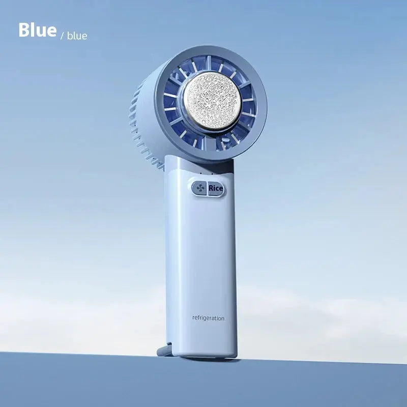 2024 Summer Gadget Handheld Turbo Jet Fan Mini Portable Ice Cold Fan Generation Brushless Motor Wind High Speed Duct Fans Violent Blower - Mary’s TT Shop