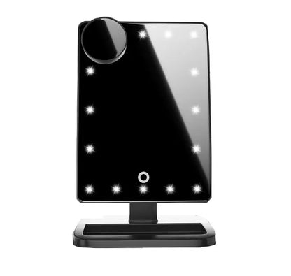 Touch Screen Makeup Mirror With 20 LED Light Bluetooth Music Speaker 10X Magnifying Mirrors Lights - Mary’s TT Shop