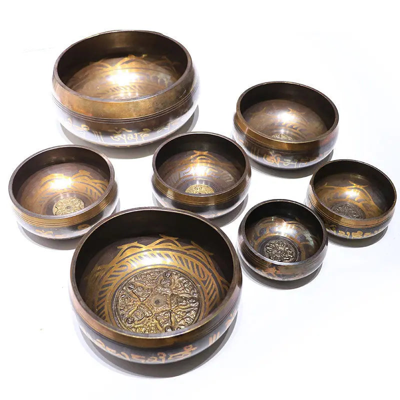 Buddha Yinbo Nibo Singing Bowl Yoga Meditation Chanting Meditation Sound Therapy Bowl - Mary’s TT Shop