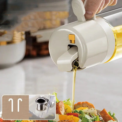 2 in 1 Oil Sprayer Bottle BBQ Cooking Oil Dispenser Olive Oil Pourers Sprayer Kitchen Baking Oil Mister Vinegar Bottle - Mary’s TT Shop