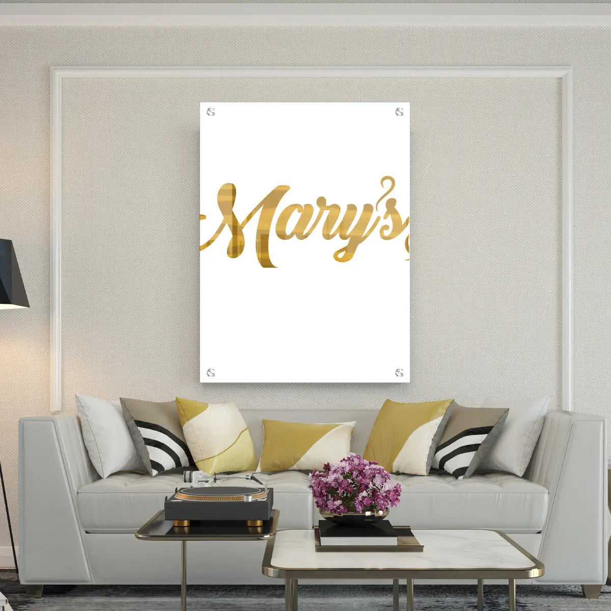 Portrait Metal Prints - No Hooks - Mary’s TT Shop