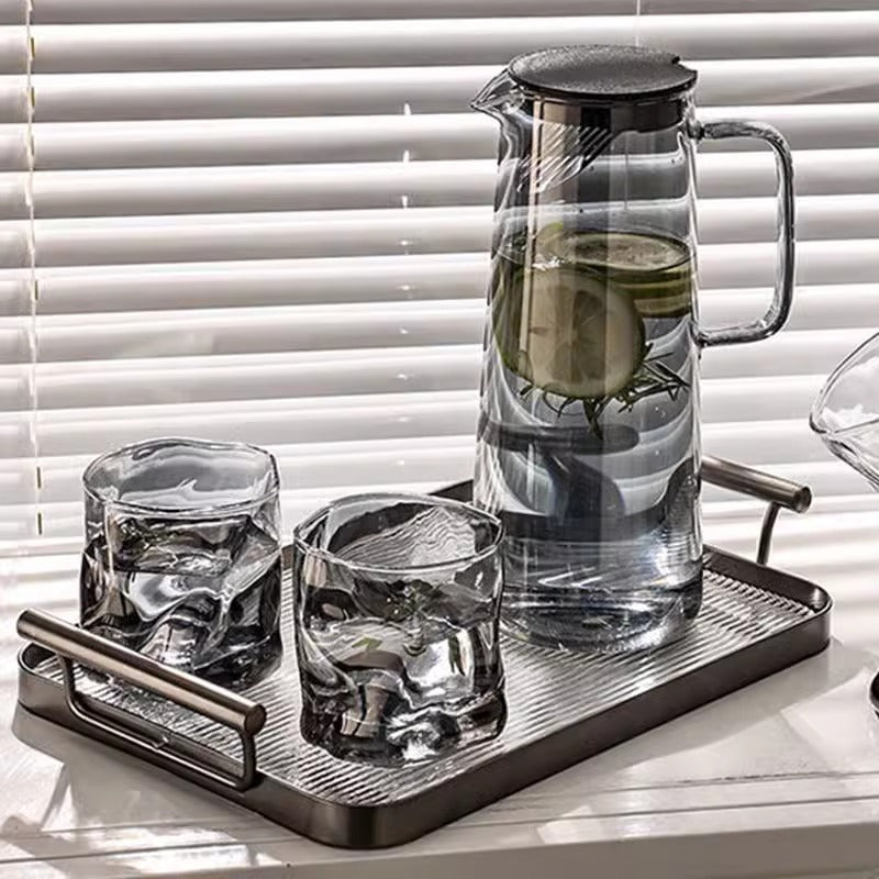 Cold Water Bottle Home Large Capacity Living Room Water Utensils Set