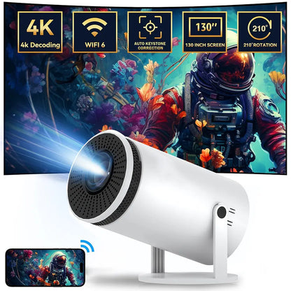 Home HD Projector Bluetooth Portable Mini 4K Mini Phone Y5S Home Theater Projector - Mary’s TT Shop