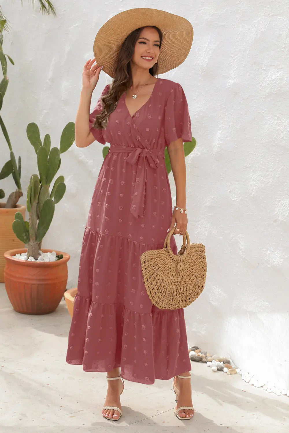 Summer dresses Short Sleeve Dress - Mary’s TT Shop