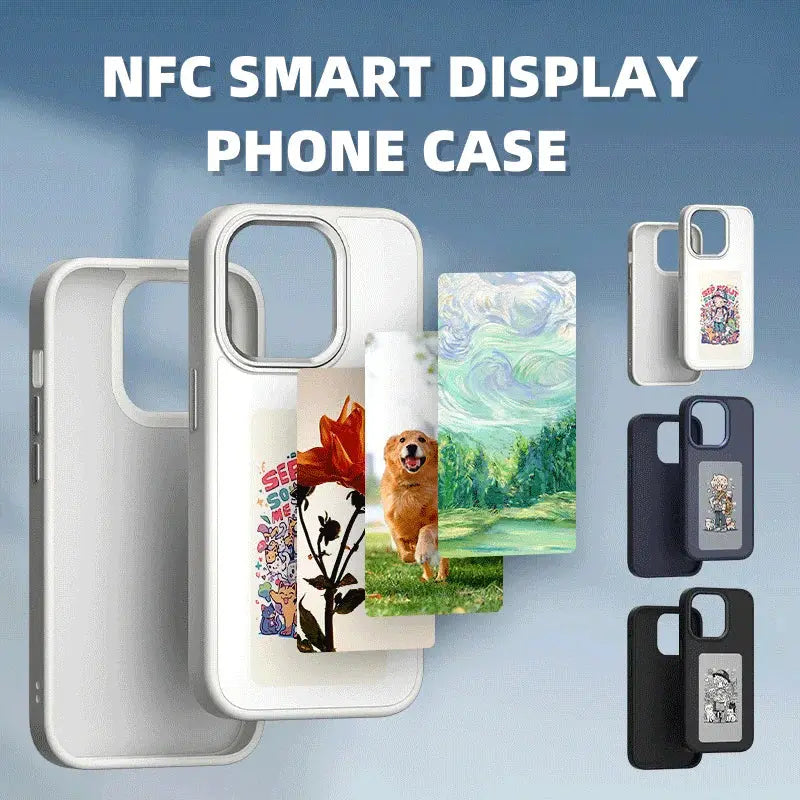 E-Ink Projection Phone Case with NFC Compatibility and Customizable Images - Mary’s TT Shop