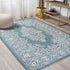 Galon Filigree Teal/Ivory 8 Ft. X 10 Ft. Indoor/Outdoor Rug - Mary’s TT Shop