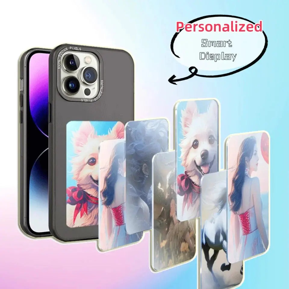 E-Ink Projection Phone Case with NFC Compatibility and Customizable Images - Mary’s TT Shop