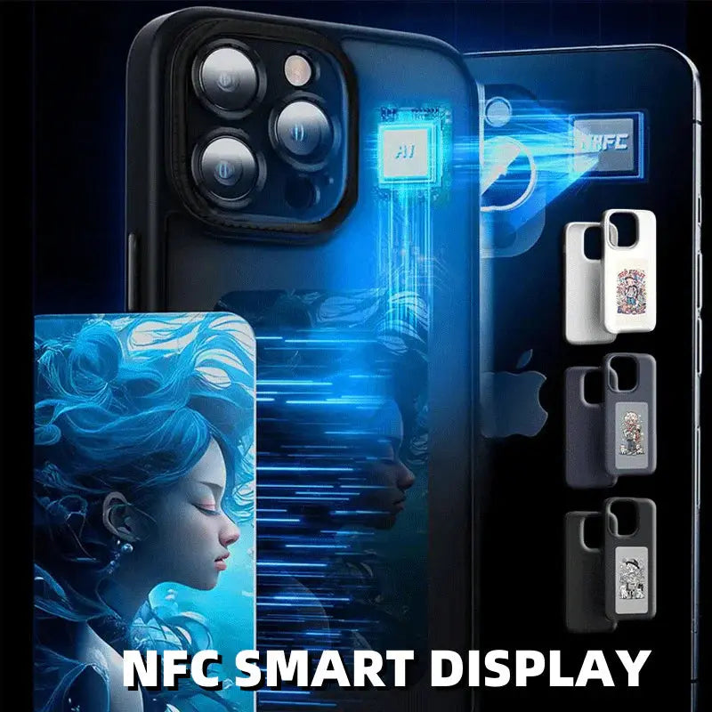 E-Ink Projection Phone Case with NFC Compatibility and Customizable Images - Mary’s TT Shop