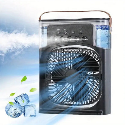 Portable Air Conditioner Fan Household Small Air Cooler Humidifier Hydrocooling Fan Portable Air Adjustment for Office 3 Speed - Mary’s TT Shop