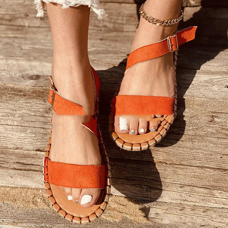 Side Buckle Sandals - Mary’s TT Shop