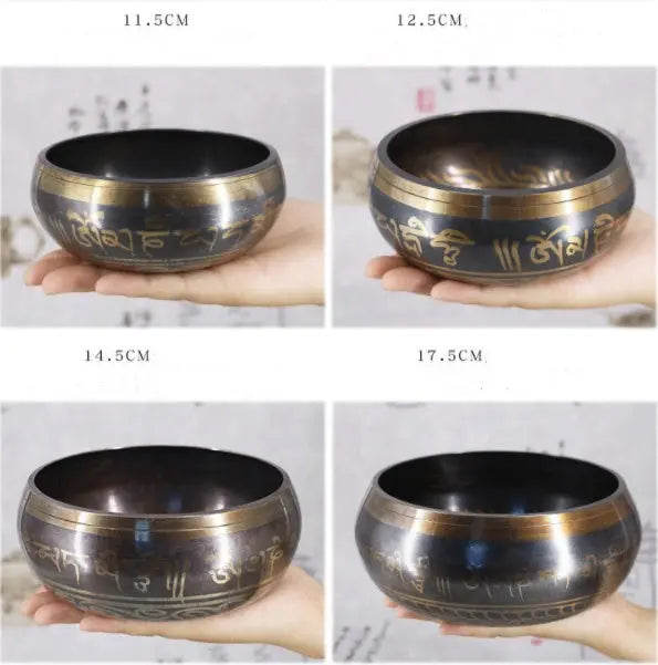 Buddha Yinbo Nibo Singing Bowl Yoga Meditation Chanting Meditation Sound Therapy Bowl - Mary’s TT Shop