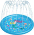 Kids Sprinklers for Outside, Splash Pad for Toddlers & Baby Pool 3-In-1 60" Water Toys Gifts for 1 2 3 4 5 Year Old Boys Girls Splash Play Mat - Mary’s TT Shop