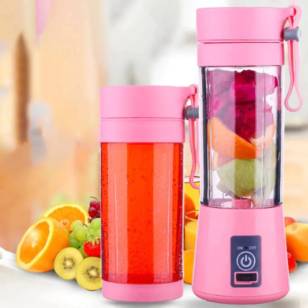 Hot Electric Juicer USB Rechargeable Handheld Smoothie Blender Fruit Mixers Milkshake Maker Machine Food Grade Material HOT SALE - Mary’s TT Shop