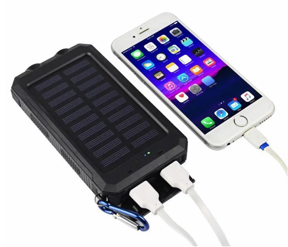 Super 20000Mah USB Portable Charger Solar Power Bank for Iphone Cell Phone 2023 - Mary’s TT Shop