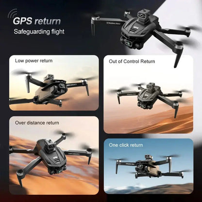 For Xiaomi V168 Drone 8K 5G GPS Professional HD Aerial Photography Dual-Camera Omnidirectional Obstacle Avoidance Drone Original - Mary’s TT Shop