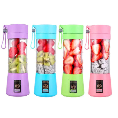 Hot Electric Juicer USB Rechargeable Handheld Smoothie Blender Fruit Mixers Milkshake Maker Machine Food Grade Material HOT SALE - Mary’s TT Shop