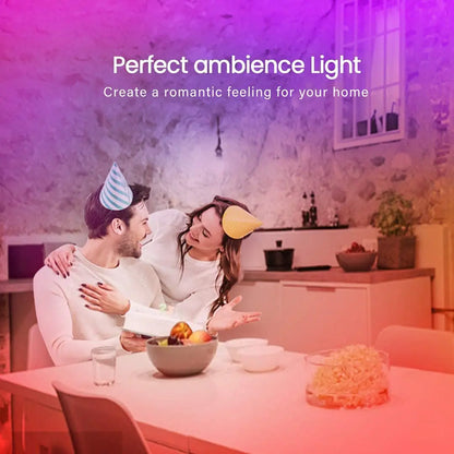 50 FT LED Strip Lights,Bluetooth LED Lights for Bedroom, Color Changing Light Strip with Music Sync, Phone Controller and IR Remote(App+Remote +Mic) - Mary’s TT Shop