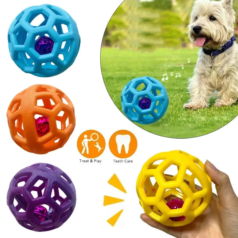 Dog Chew Ball Toy TPR Pets Interactive Training Toys For Small Large Dog Teeth Cleaning Molar Supplies Outdoor Pets Ball Toy - Mary’s TT Shop