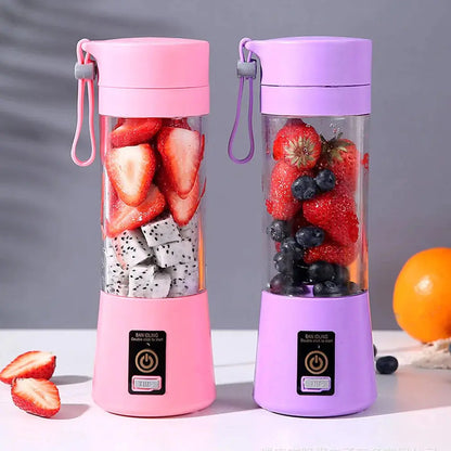 Hot Electric Juicer USB Rechargeable Handheld Smoothie Blender Fruit Mixers Milkshake Maker Machine Food Grade Material HOT SALE - Mary’s TT Shop