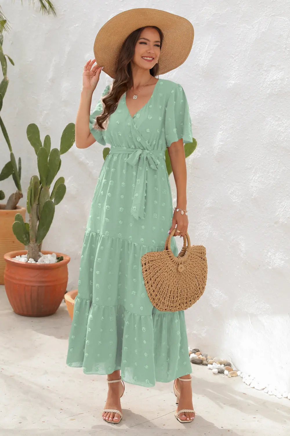 Summer dresses Short Sleeve Dress - Mary’s TT Shop