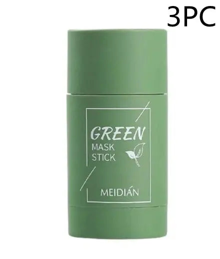 Cleansing Green Tea Mask Clay Stick Oil Control Anti-Acne Whitening Seaweed Mask Skin Care - Mary’s TT Shop