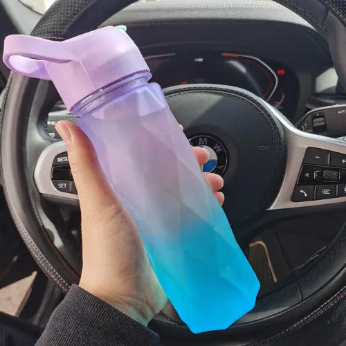 Spray Water Bottle For Girls Outdoor Sport Fitness Water Cup Large Capacity Spray Bottle Drinkware Travel Bottles Kitchen Gadgets - Mary’s TT Shop